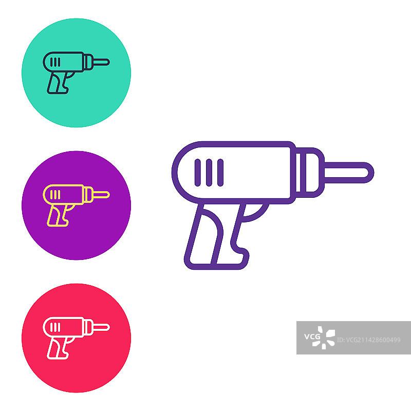电钻机独立图标图片素材