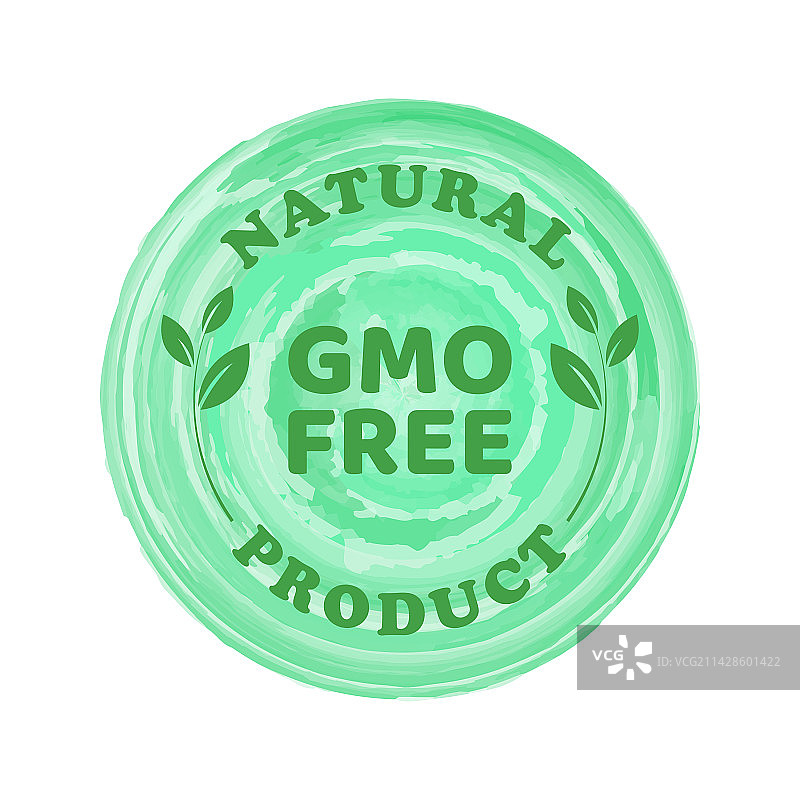 非转基因绿色标志图片素材