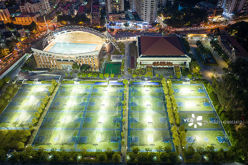 厦门大学校园风景图片素材