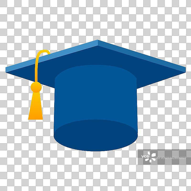学士帽元素图片素材