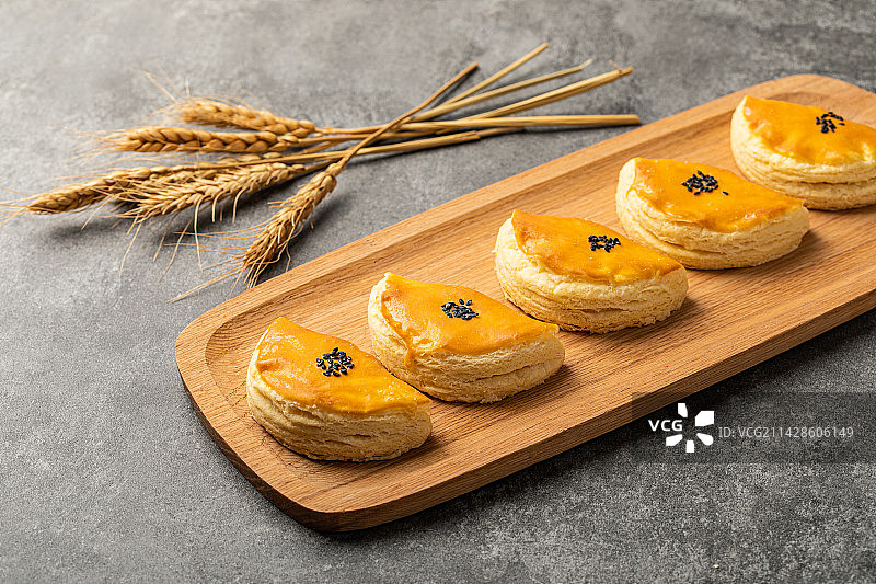 榴莲千层酥图片素材