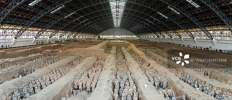 秦始皇兵马俑博物馆图片素材