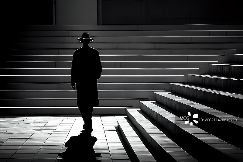 街头光影图片素材