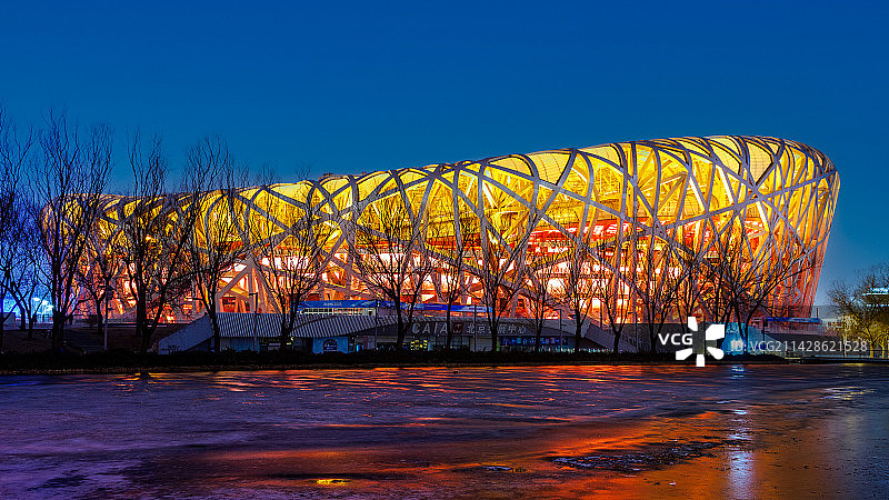 鸟巢图片素材
