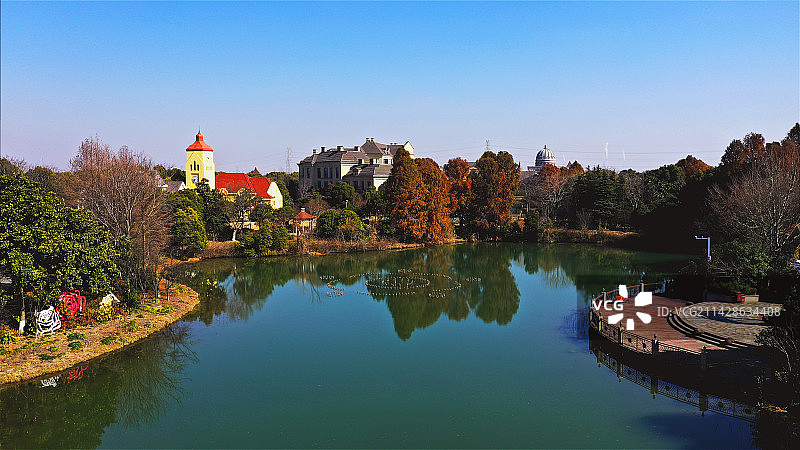 恩钿月季公园风光图片素材