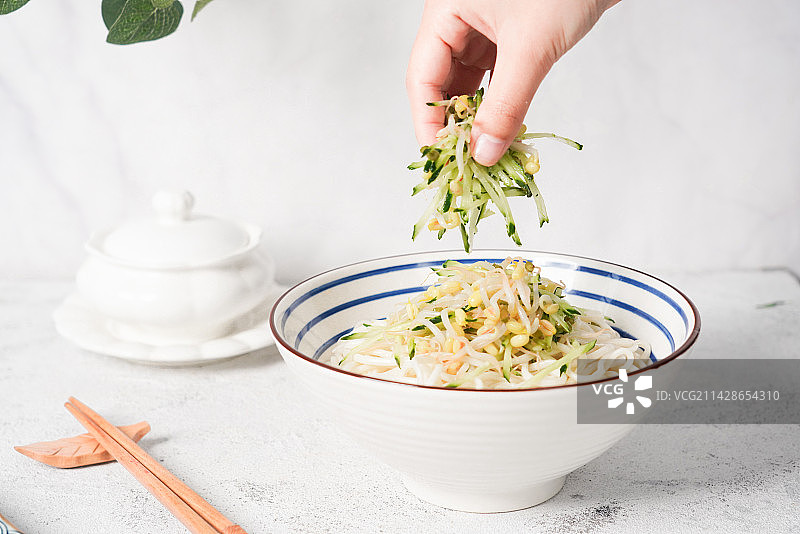 夏至面面条图片素材