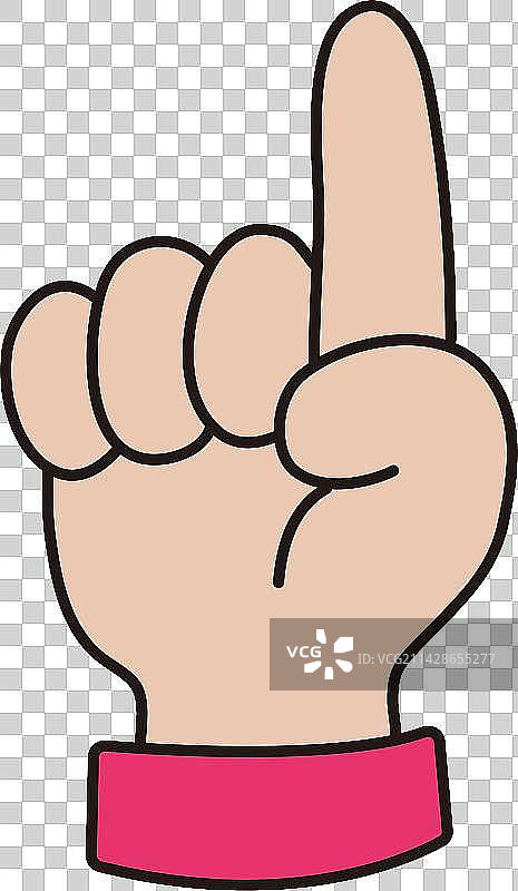 手指字母手势图片素材