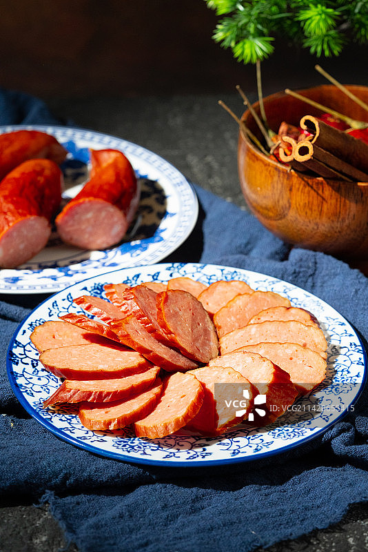 哈尔滨红肠图片素材