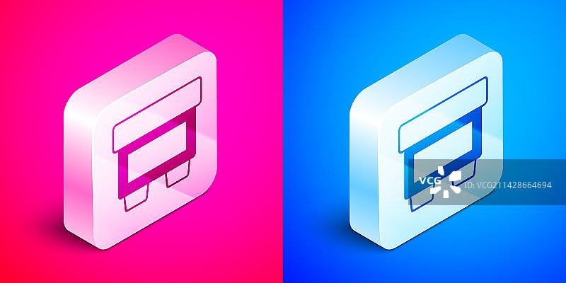 2.5D风格的电气保护元件保险丝图片素材