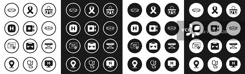 医院大楼急诊图片素材