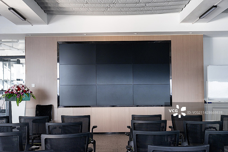 会议室LED大屏幕图片素材