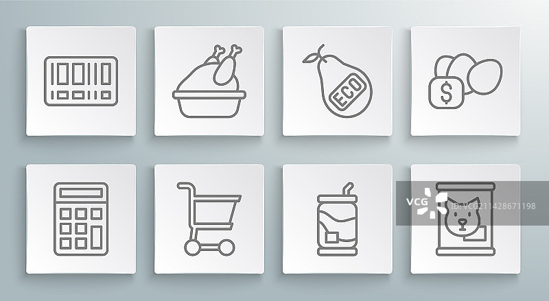 计算器、烤火鸡和鸡肉图片素材