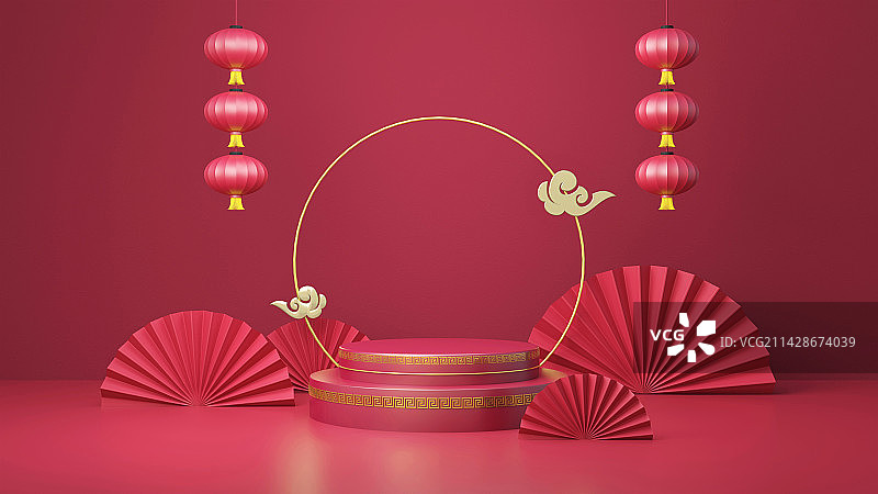 喜庆中国年背景图片素材