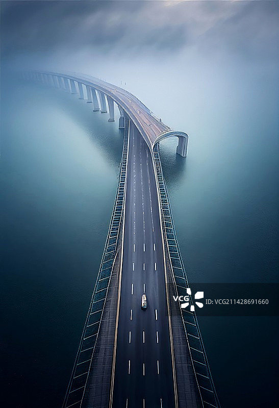 跨海大桥风光图片素材