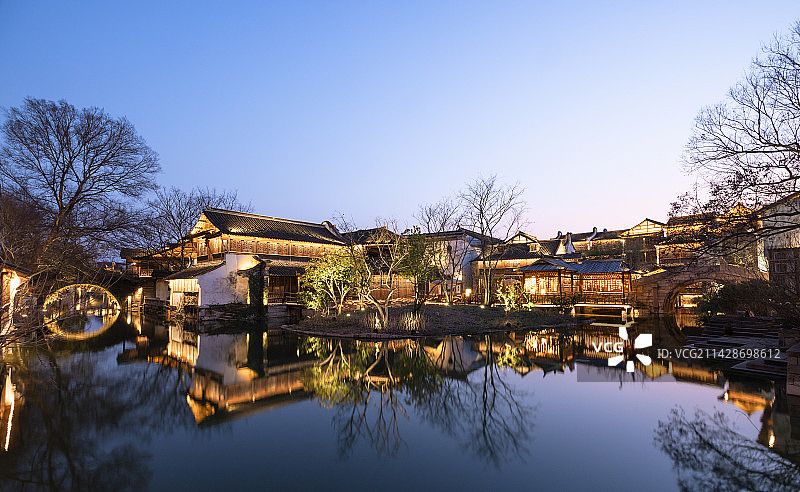 江南水乡-濮院古镇图片素材