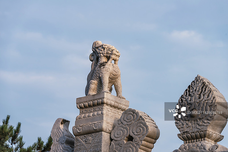 河北保定市清西陵风景图片素材
