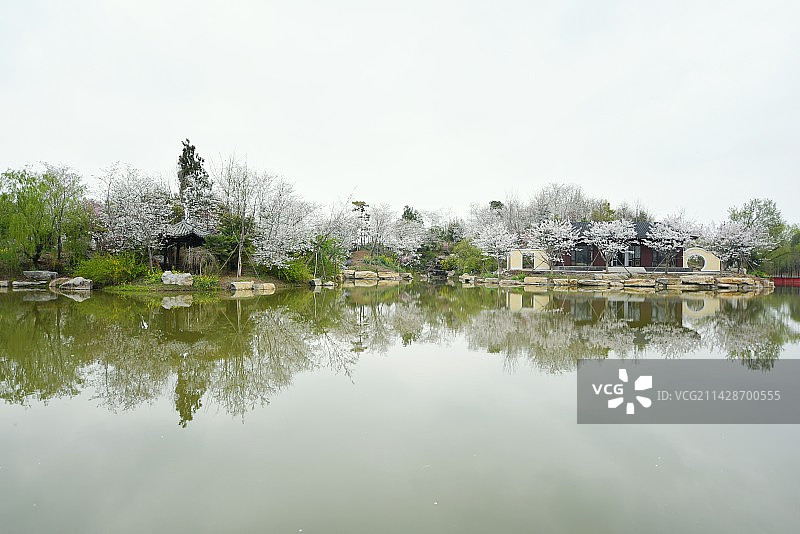 水边的风景图片素材