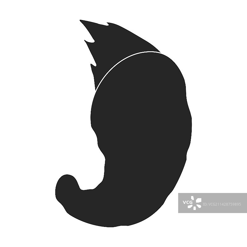 白色背景上的浮游生物黑色图标logo图片素材