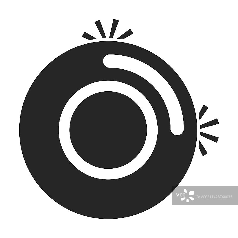 黑色吸尘器图标图片素材