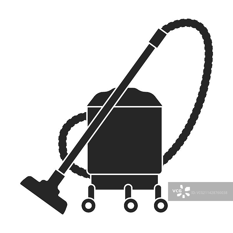 黑色吸尘器图标图片素材
