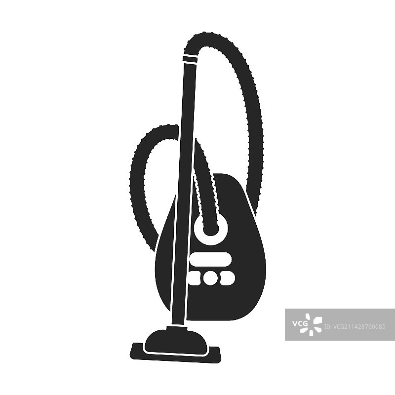 黑色吸尘器图标图片素材