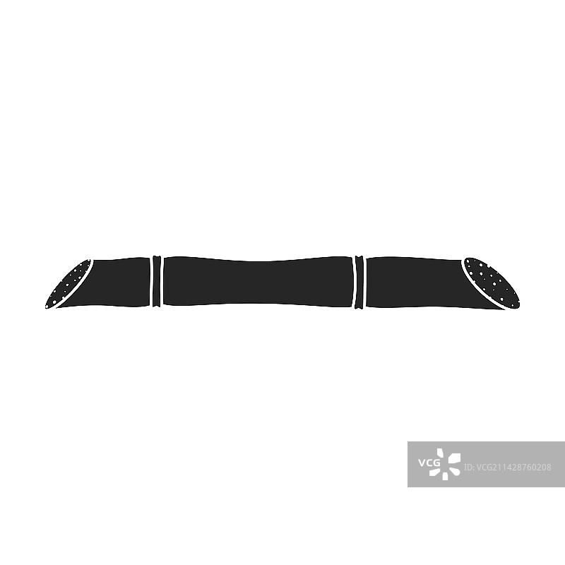 甘蔗茎黑色图标logo图片素材