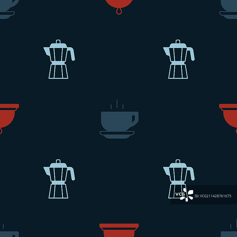 托盘食物咖啡杯图片素材