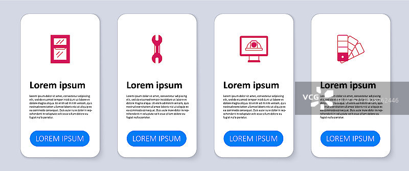 调色板指南工人安全帽图片素材