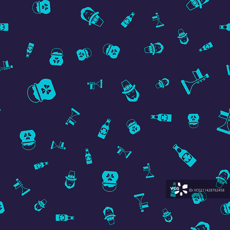 矮精灵与金币罐图片素材