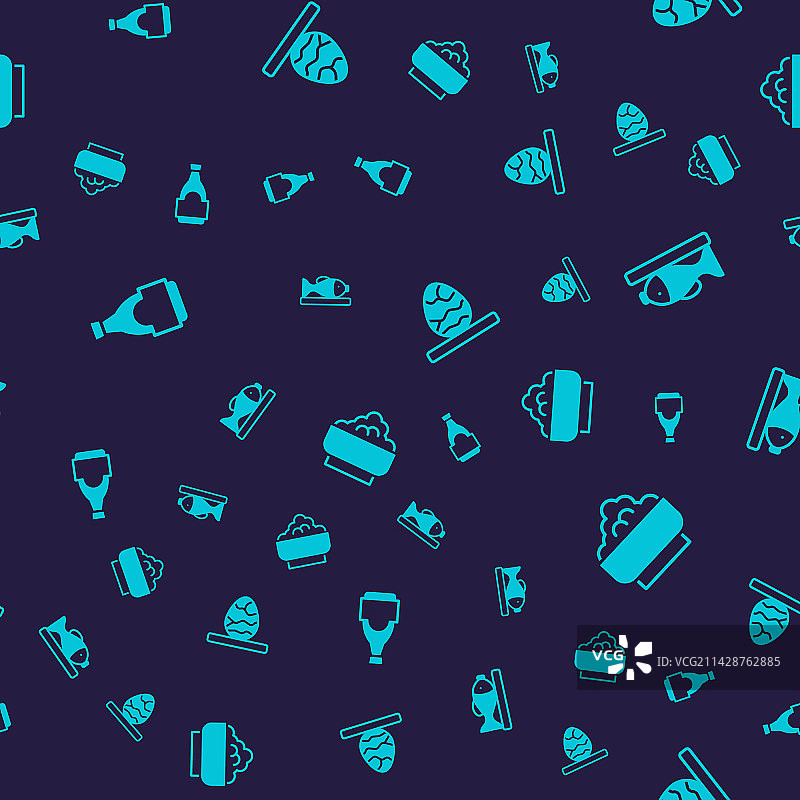 酱油瓶装鱼套餐图片素材