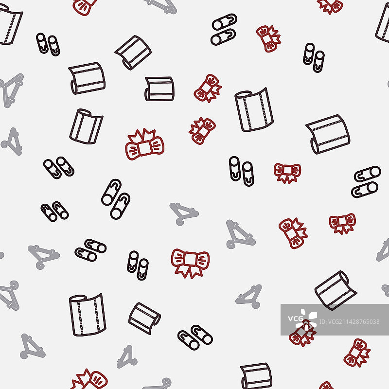 钢制安全别针纺织面料图片素材