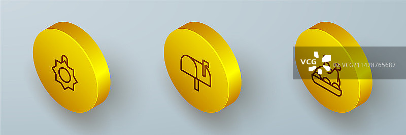 2.5D圣诞节玩具邮箱素材图片素材