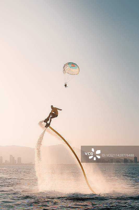 越南芽庄—珍珠岛水上运动图片素材