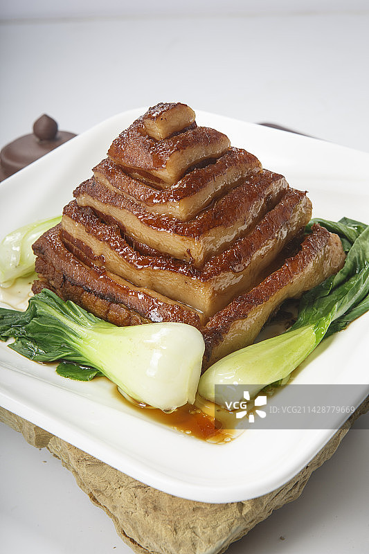 梅菜扣宝塔肉图片素材