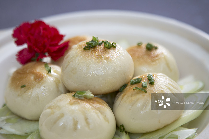 生煎包美味图片素材