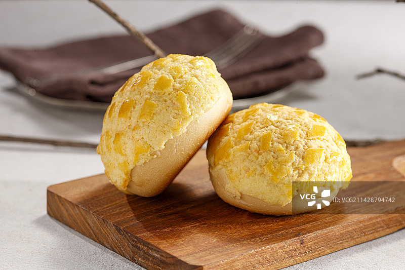 美味的菠萝包图片素材