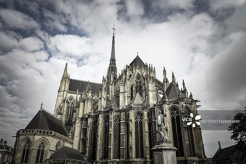 亚眠大教堂图片素材