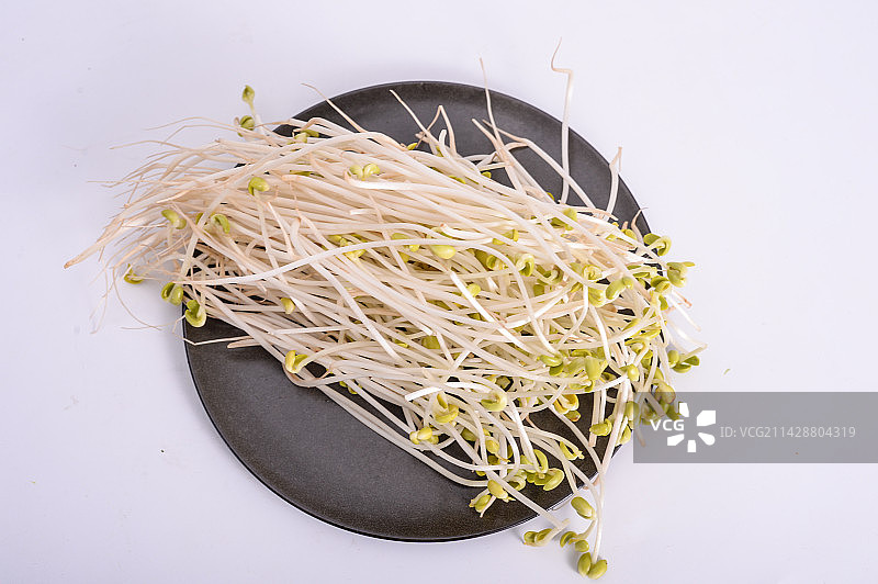 黄豆豆芽图片素材