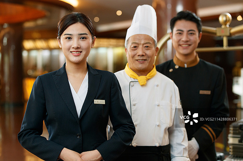 酒店服务人员图片素材