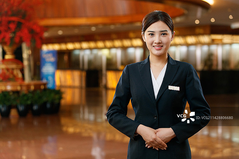 酒店服务人员图片素材