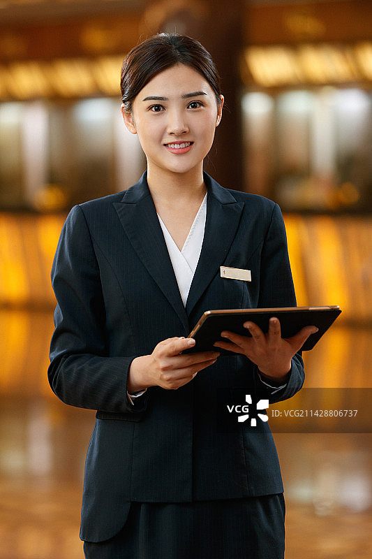 酒店服务人员图片素材