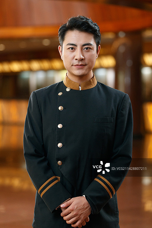 酒店服务人员图片素材