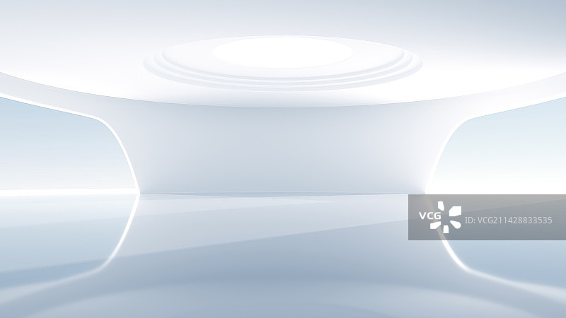 3D现代大气简洁空间背景图片素材