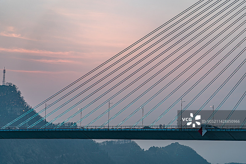 夷陵长江大桥图片素材