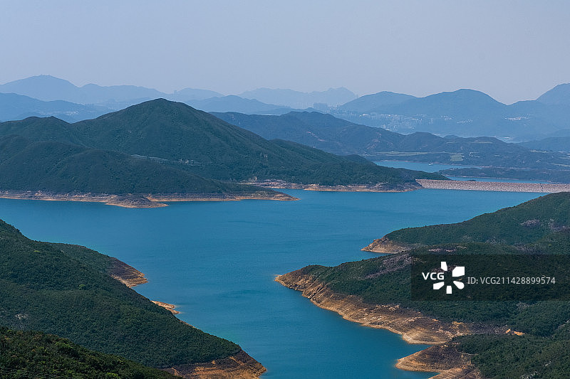 香港万宜水库东坝图片素材