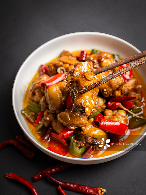 麻辣鸡翅香辣鸡翅图片素材