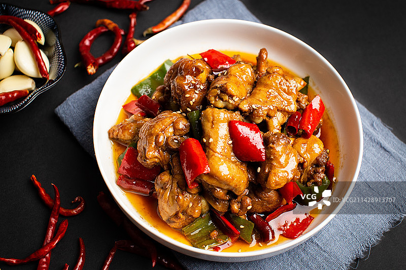 麻辣鸡翅香辣鸡翅图片素材