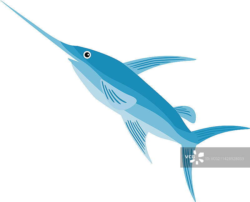 马林鱼图标图片素材