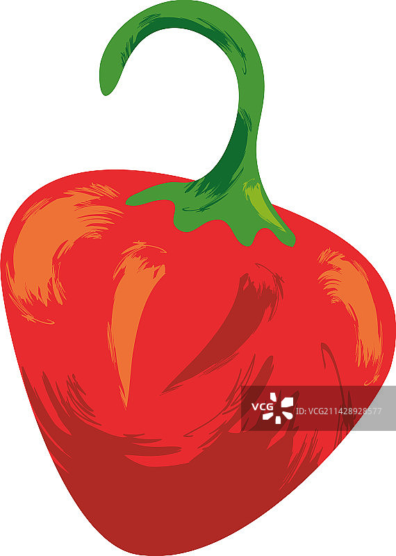 辣椒食品图标图片素材