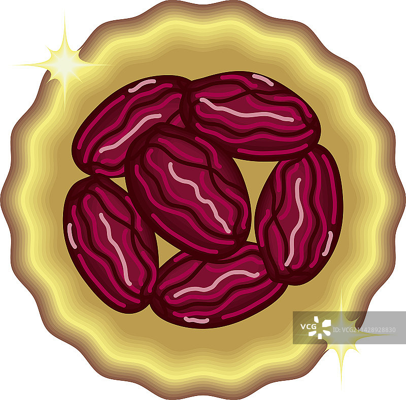 阿拉伯食物图标图片素材